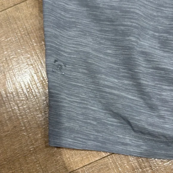 Lululemon T.H.E. Short *Linerless 9" Heather Allover Sea Salt Light Cast Small - Picture 8 of 12